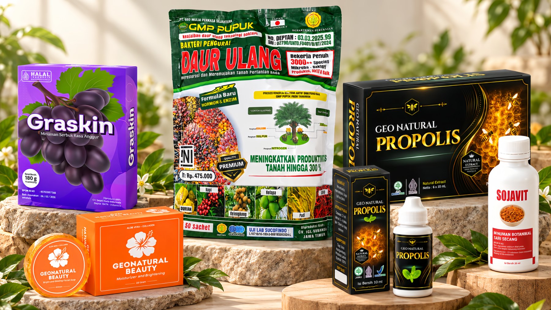 Rangkaian produk unggulan GMPS